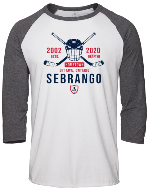 Classic Heritage Donovan Sebrango Unisex Premium Three-Quarter Raglan T-Shirt | Swagsta