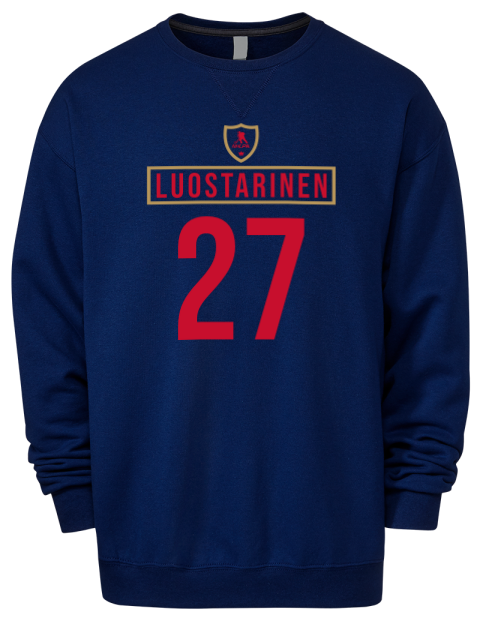 Away Jersey Eetu Luostarinen Premium Unisex Crewneck Sweatshirt | Swagsta