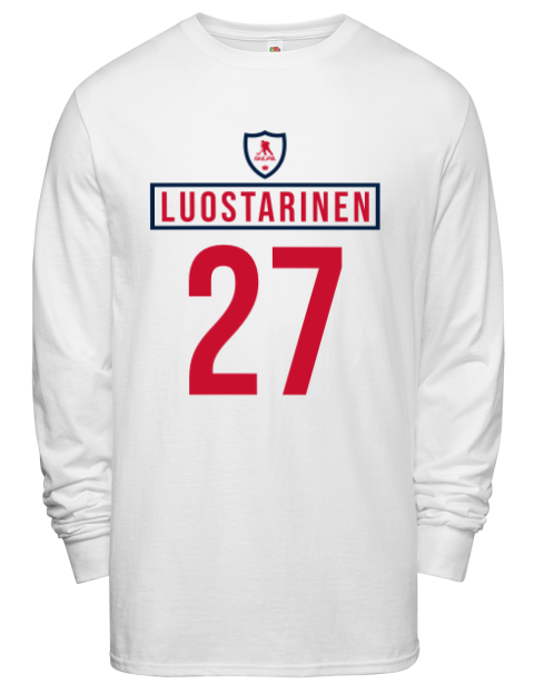 Home Jersey Eetu Luostarinen Men's Long-Sleeve T-Shirt | Swagsta