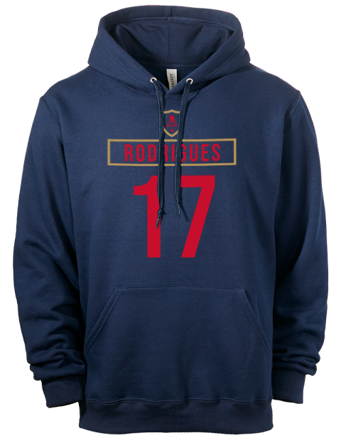 Away Jersey Evan Rodrigues Eco Premium Unisex Hooded Sweatshirt | Swagsta