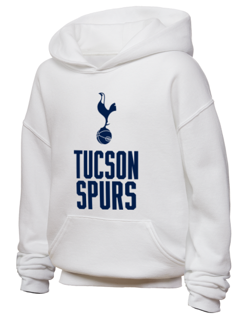 Stacked Tucson Spurs Youth Hooded Sweatshirt | Swagsta