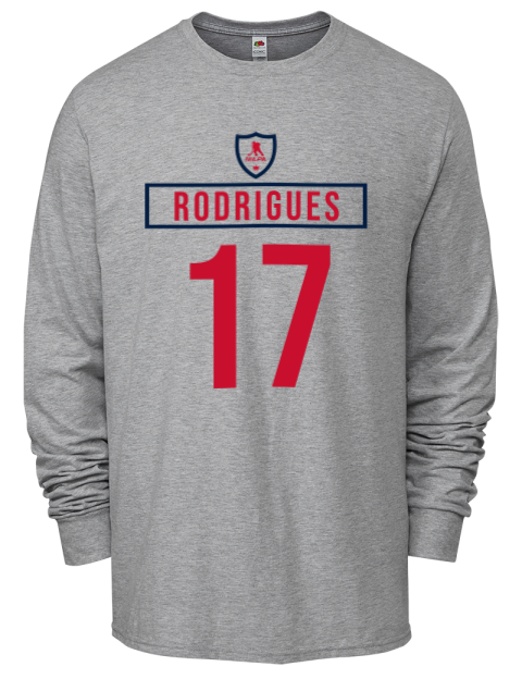 Home Jersey Evan Rodrigues Men's Long-Sleeve T-Shirt | Swagsta