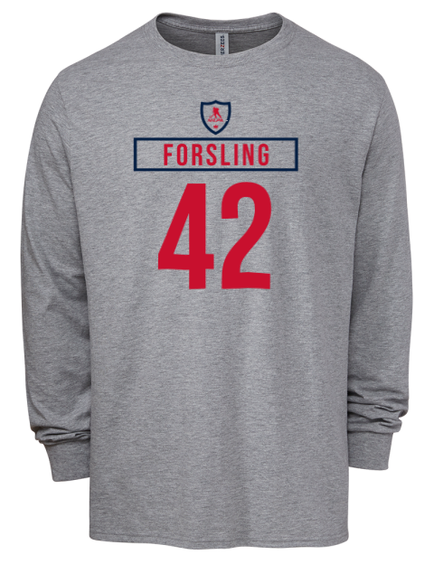 Home Jersey Gustav Forsling Men's Premium Blend Long Sleeve-T-Shirt | Swagsta