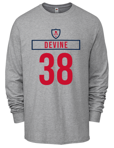 Home Jersey Jack Devine Men's Long-Sleeve T-Shirt | Swagsta