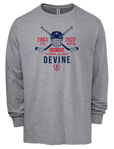 Classic Heritage Jack Devine Men's Premium Blend Long Sleeve-T-Shirt | Swagsta