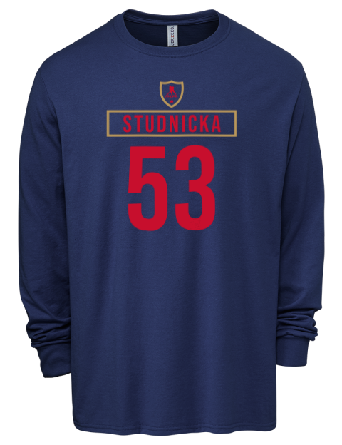 Away Jersey Jack Studnicka Men's Premium Blend Long Sleeve-T-Shirt | Swagsta