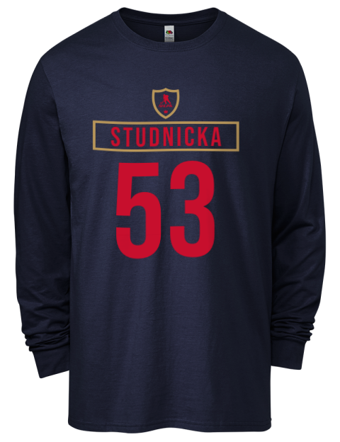 Away Jersey Jack Studnicka Men's Long-Sleeve T-Shirt | Swagsta