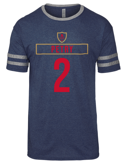 Away Jersey Jeff Petry Men's Tri-Blend T-Shirt | Swagsta