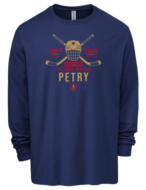 Heritage Jeff Petry Men's Premium Blend Long Sleeve-T-Shirt | Swagsta