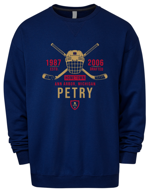 Heritage Jeff Petry Premium Unisex Crewneck Sweatshirt | Swagsta