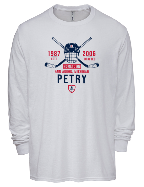 Classic Heritage Jeff Petry Men's Premium Blend Long Sleeve-T-Shirt | Swagsta