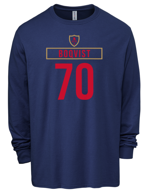 Away Jersey Jesper Boqvist Men's Premium Blend Long Sleeve-T-Shirt | Swagsta
