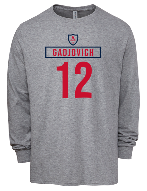 Home Jersey Jonah Gadjovich Men's Premium Blend Long Sleeve-T-Shirt | Swagsta