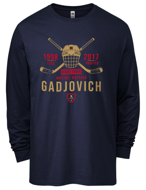 Heritage Jonah Gadjovich Men's Long-Sleeve T-Shirt | Swagsta