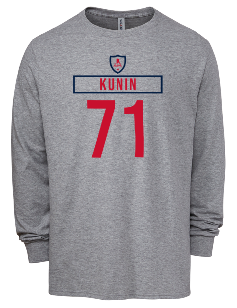 Home Jersey Luke Kunin Men's Premium Blend Long Sleeve-T-Shirt | Swagsta