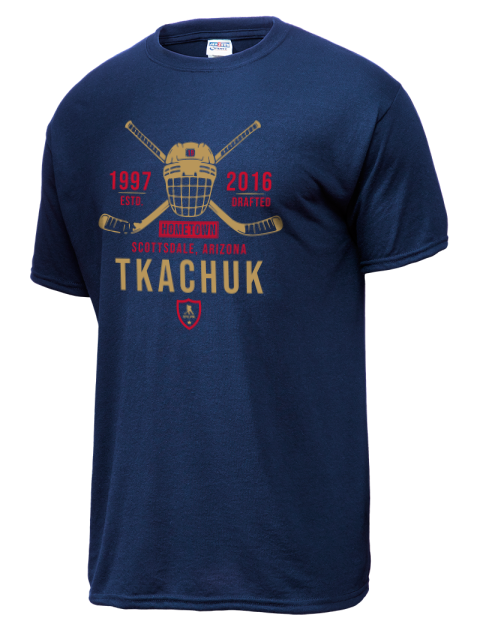Heritage Matthew Tkachuk Dri-Power Unisex T-Shirt | Swagsta
