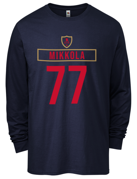 Away Jersey Niko Mikkola Men's Long-Sleeve T-Shirt | Swagsta