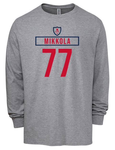 Home Jersey Niko Mikkola Men's Premium Blend Long Sleeve-T-Shirt | Swagsta