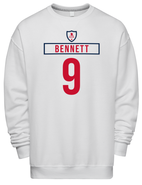 Home Jersey Sam Bennett Premium Unisex Crewneck Sweatshirt | Swagsta