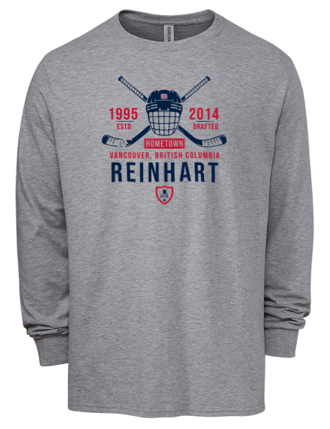 Classic Heritage Sam Reinhart Men's Premium Blend Long Sleeve-T-Shirt | Swagsta