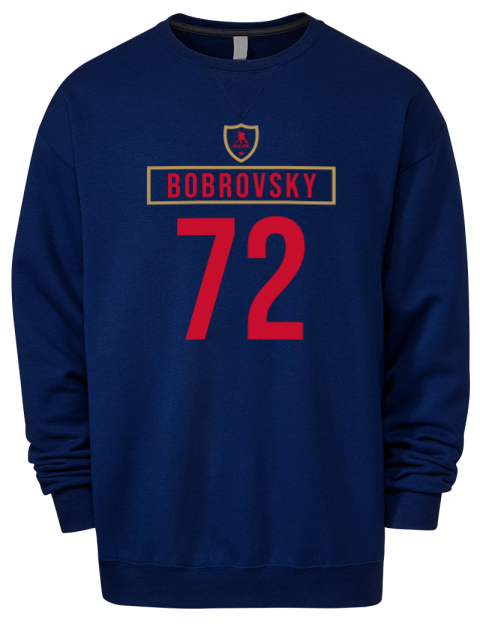 Away Jersey Sergei Bobrovsky Premium Unisex Crewneck Sweatshirt | Swagsta