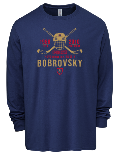 Heritage Sergei Bobrovsky Men's Premium Blend Long Sleeve-T-Shirt | Swagsta