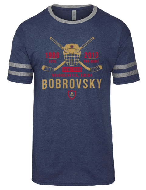 Heritage Sergei Bobrovsky Men's Tri-Blend T-Shirt | Swagsta
