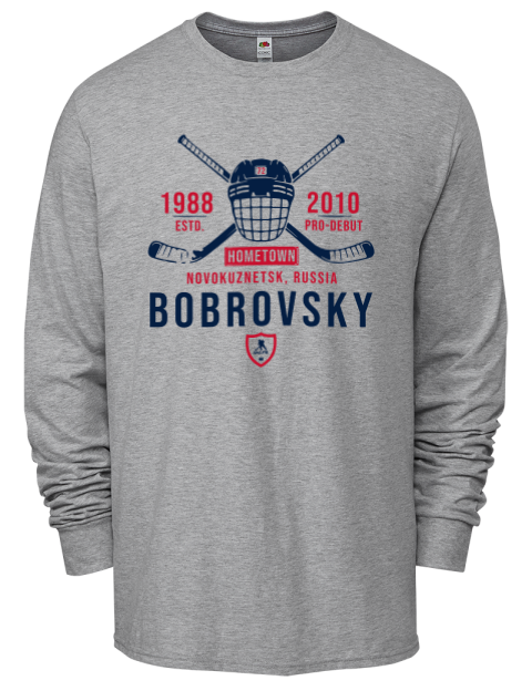 Classic Heritage Sergei Bobrovsky Men's Long-Sleeve T-Shirt | Swagsta