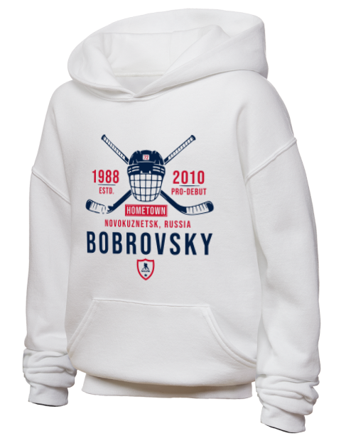 Classic Heritage Sergei Bobrovsky Youth Hooded Sweatshirt | Swagsta
