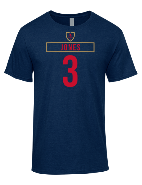 Away Jersey Seth Jones Premium Ring-Spun Cotton Unisex T-Shirt | Swagsta