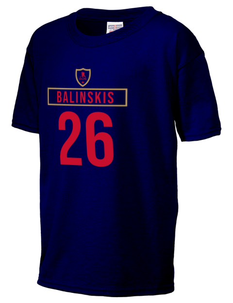 Away Jersey Uvis Balinskis Youth T-Shirt | Swagsta