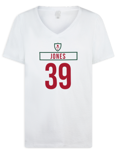 Home Jersey Ben Jones Premium Ladies V-Neck T-Shirt | Swagsta