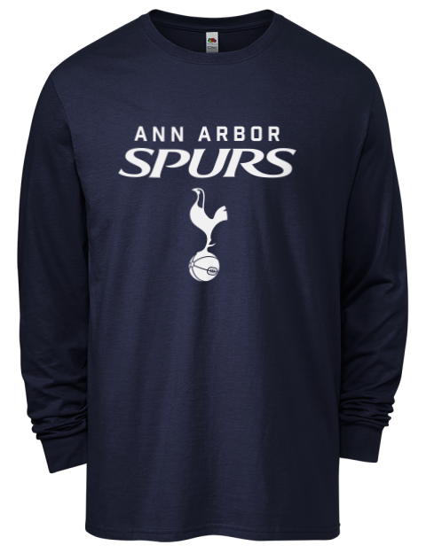 Special Edition Ann Arbor Spurs Men's Long-Sleeve T-Shirt | Swagsta