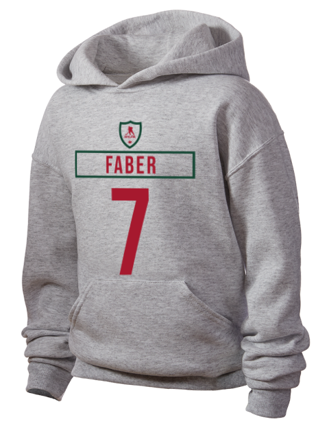 Home Jersey Brock Faber Youth Hooded Sweatshirt | Swagsta