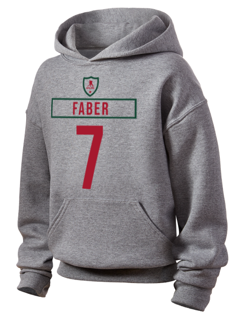 Home Jersey Brock Faber Youth Hooded Sweatshirt | Swagsta