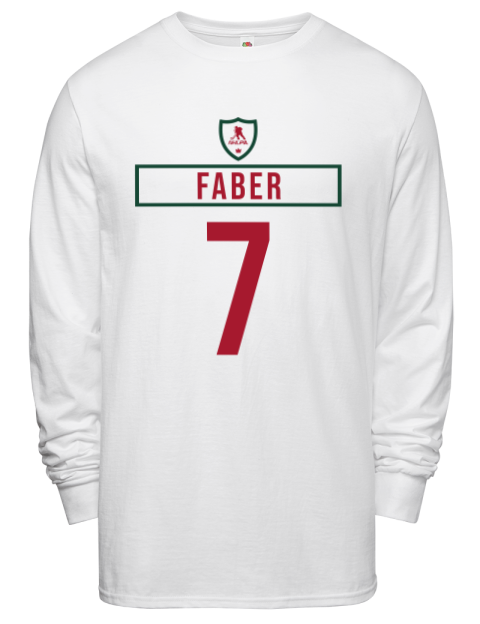 Home Jersey Brock Faber Men's Long-Sleeve T-Shirt | Swagsta