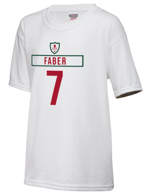 Home Jersey Brock Faber Youth T-Shirt | Swagsta