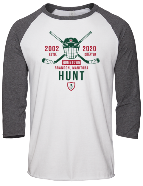 Classic Heritage Daemon Hunt Unisex Premium Three-Quarter Raglan T-Shirt | Swagsta