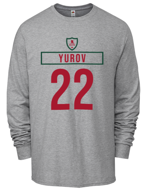 Home Jersey Danila Yurov Men's Long-Sleeve T-Shirt | Swagsta