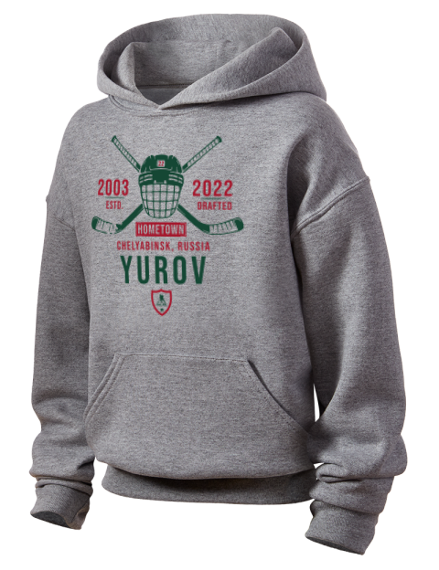 Classic Heritage Danila Yurov Youth Hooded Sweatshirt | Swagsta