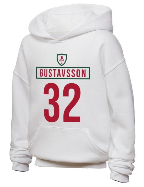 Home Jersey Filip Gustavsson Youth Hooded Sweatshirt | Swagsta