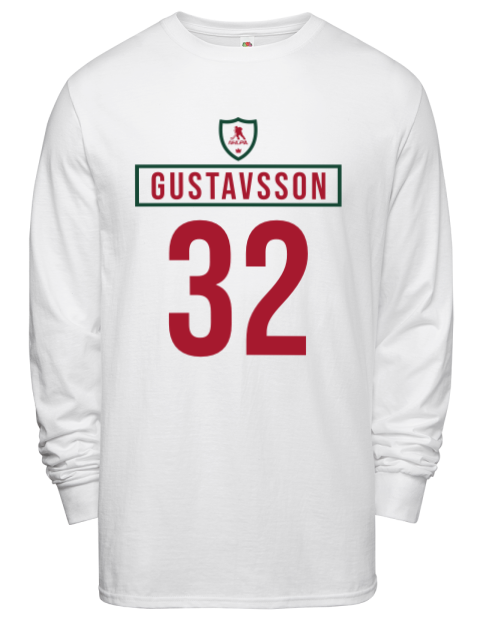 Home Jersey Filip Gustavsson Men's Long-Sleeve T-Shirt | Swagsta
