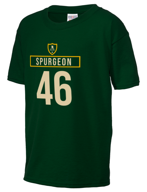 Away Jersey Jared Spurgeon Youth T-Shirt | Swagsta