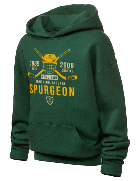 Heritage Jared Spurgeon Youth Hooded Sweatshirt | Swagsta