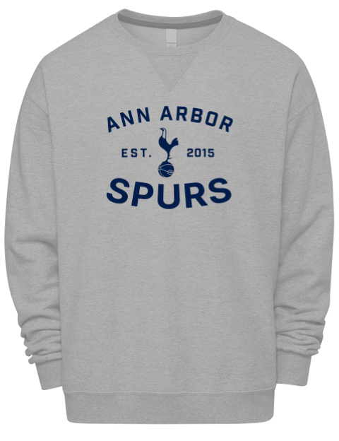 Fan Wear Ann Arbor Spurs Premium Unisex Crewneck Sweatshirt | Swagsta