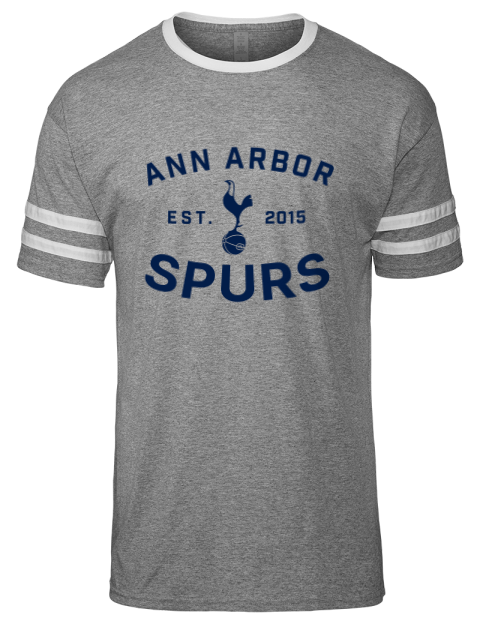 Fan Wear Ann Arbor Spurs Men's Tri-Blend T-Shirt | Swagsta