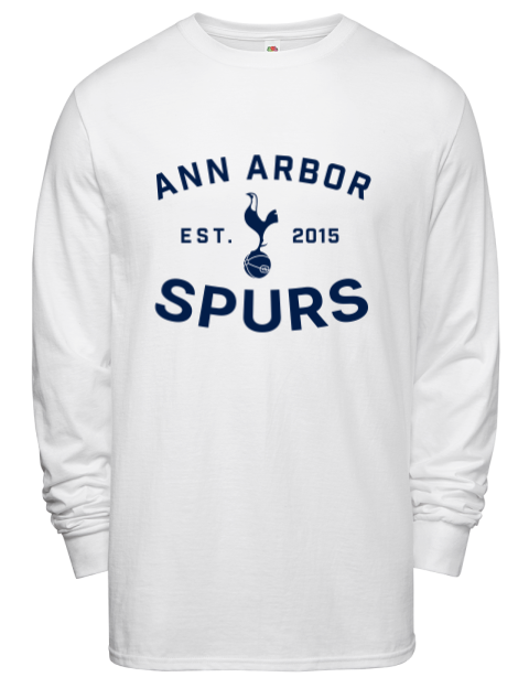 Fan Wear Ann Arbor Spurs Men's Long-Sleeve T-Shirt | Swagsta