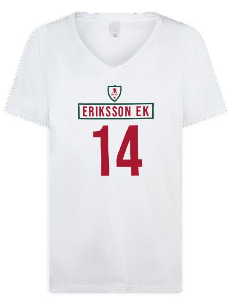 Home Jersey Joel Eriksson Ek Premium Ladies V-Neck T-Shirt | Swagsta