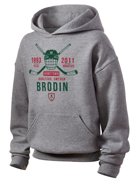 Classic Heritage Jonas Brodin Youth Hooded Sweatshirt | Swagsta