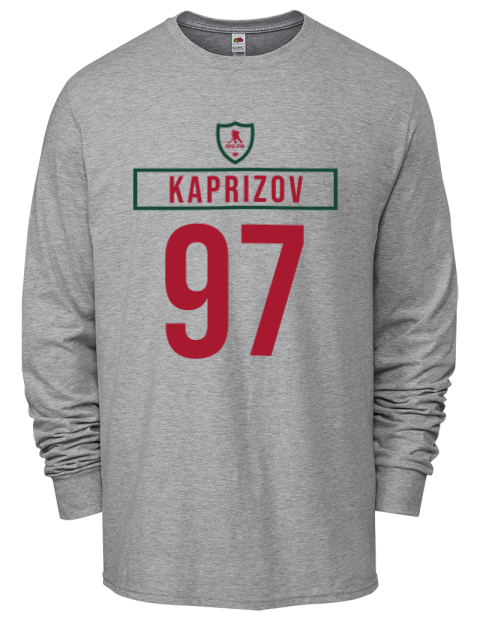 Home Jersey Kirill Kaprizov Men's Long-Sleeve T-Shirt | Swagsta